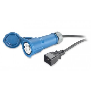 APC AP9899 cable de transmisión Negro 2,5 m