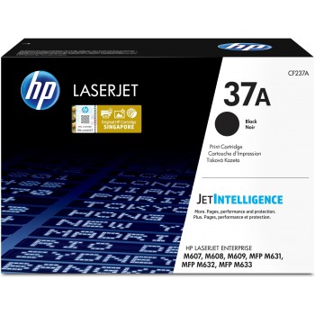 Cartucho de tóner original LaserJet 37A negro CF237A
