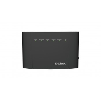 D-Link DSL-3785 cableado 4 puertos RJ-45 Negro DSL-3785
