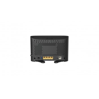 D-Link DSL-3785 cableado 4 puertos RJ-45 Negro DSL-3785