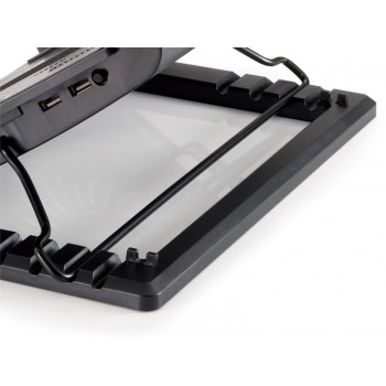 SOPORTE REFRIGERANTE CONCEPTRONIC CNBCOOLSTAND1F - 1 VENTILADOR 14CM - PARA PORTATILES HASTA 17 43. 110503507