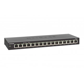 Netgear GS316 16 puertos RJ-45 Negro GS316-100PES