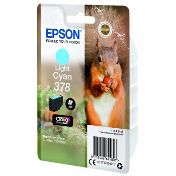 Epson 378 378 Cian claro C13T37854010