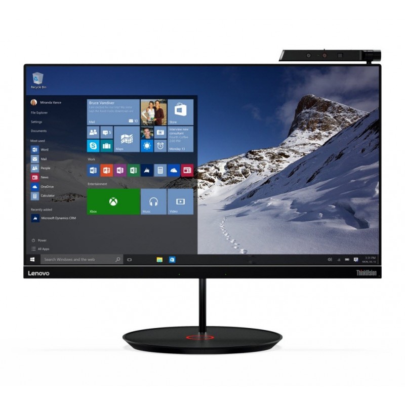 Lenovo ThinkVision - 23.8 - Full HD - AH-IPS - 7 ms - Negro - 60E4ECT1EU