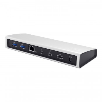 i-tec THUNDERBOLT 2 replicador de puertos, Alámbrico, Thunderbolt 2, 1.4b, 3,5 mm, 10,100,1000 Mbit  THUNDERDOCK2