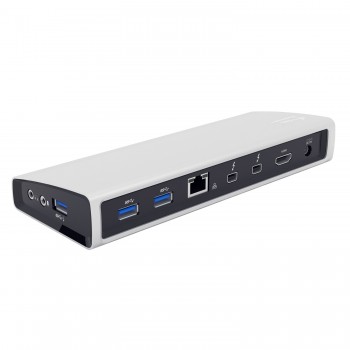 i-tec THUNDERBOLT 2 replicador de puertos, Alámbrico, Thunderbolt 2, 1.4b, 3,5 mm, 10,100,1000 Mbit  THUNDERDOCK2