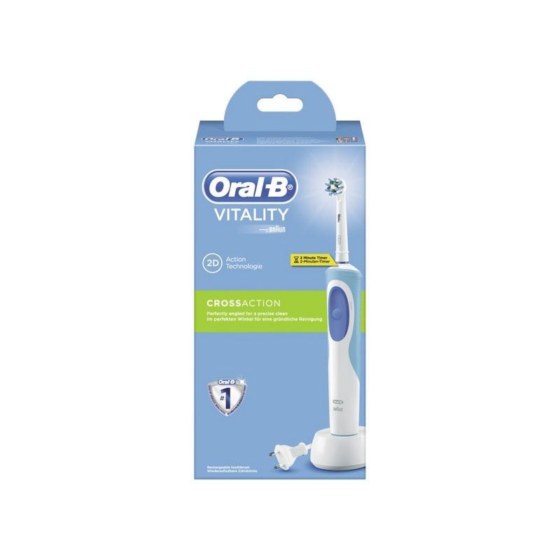 Oral-B Vitality CrossAction, Batería, Integrado, 245 g, 52 mm, 110 mm, 242 mm D12.513