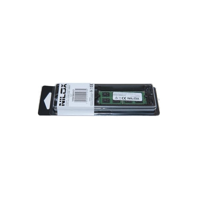 NILOX 4GB PC3-8500 - 4 GB - DDR3 - 1066 MHz - 7 CL NXS41066M1C7