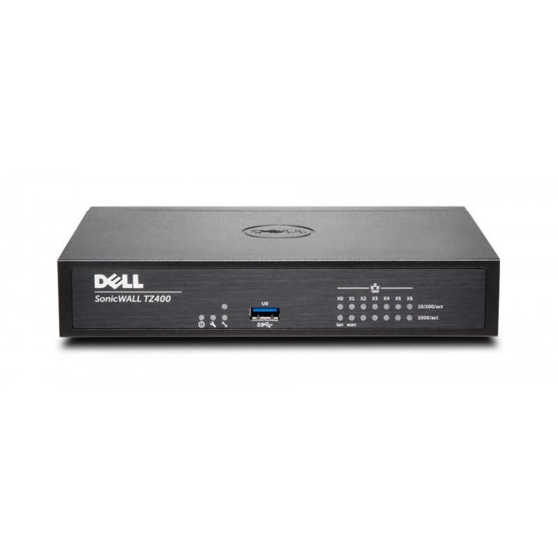 SonicWall TZ400 cortafuegos (hardware) 1300 Mbit s 01-SSC-0503