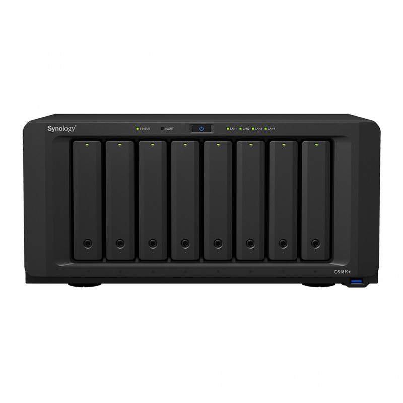 Synology DiskStation DS1819+, Unidad de disco duro, SSD, SATA, Serial ATA II, Serial ATA III, 2.5,3.