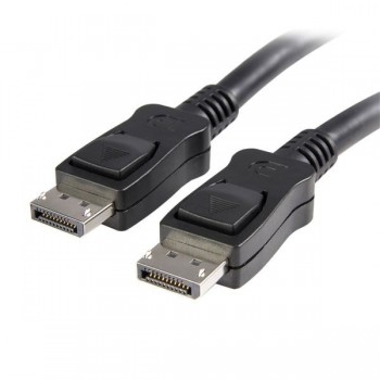 StarTech.com DisplayPort Cable with Latches - Cable de audio   vídeo - DisplayPort (M) - DisplayPort DISPL1M