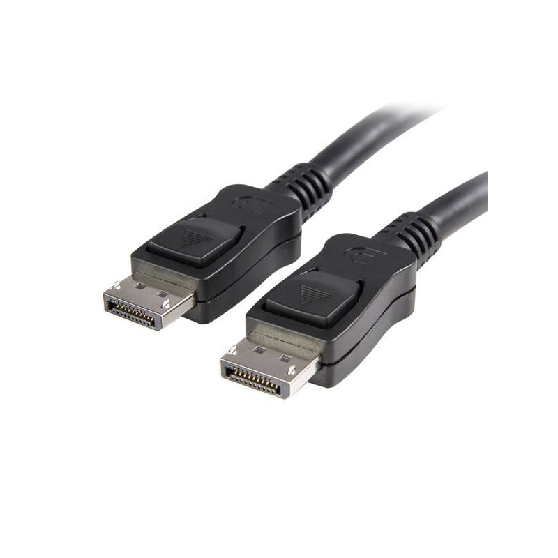 StarTech.com DisplayPort Cable with Latches - Cable de audio   vídeo - DisplayPort (M) - DisplayPort DISPL1M