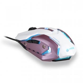 NGS GMX-100 - Óptico 2400 DPI mano derecha GMX-100PINK