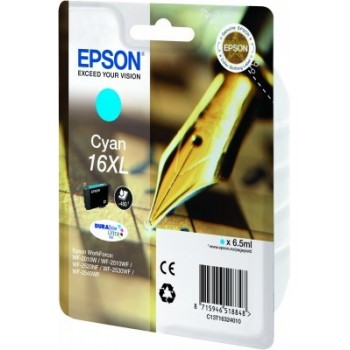 Epson Cartucho Epson 16XL cian Cian C13T16324010