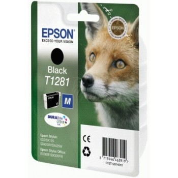 Singlepack Black T1281 DURABrite Ultra Ink C13T12814010