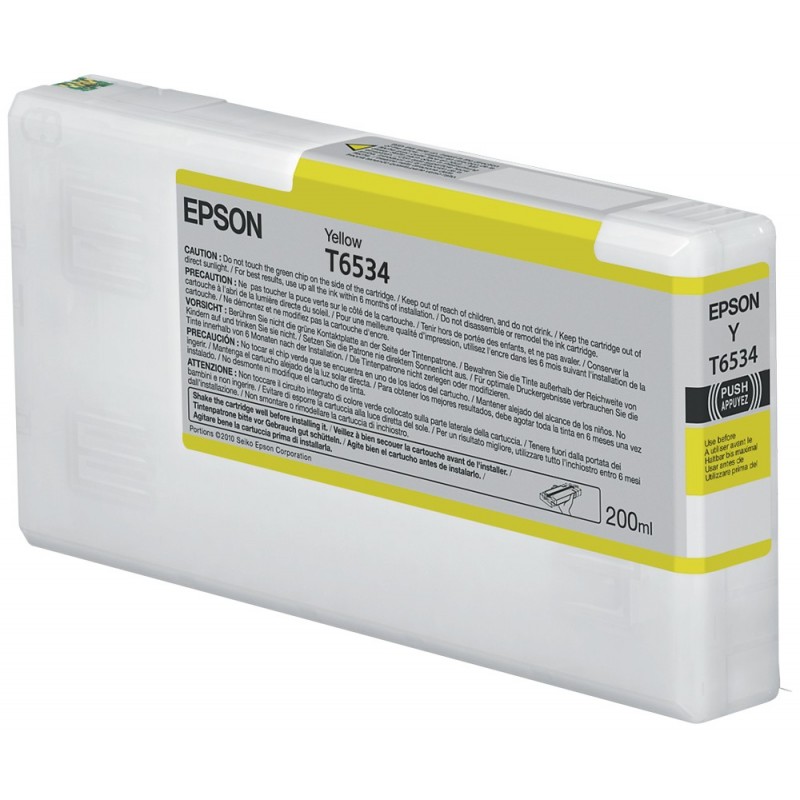 Epson Cartucho Epson T6534 amarillo Amarillo C13T653400