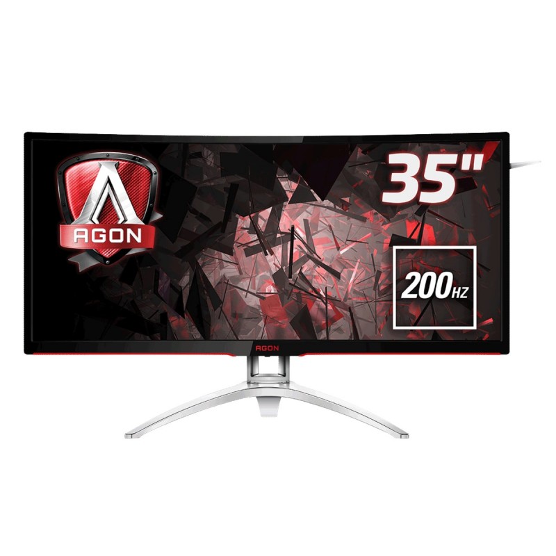 AOC AG352QCX - 35 - MVA - 4 ms - Negro, Plata - AG352QCX