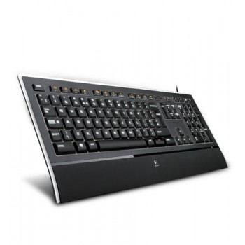 Logitech K740 teclado USB QWERTY Pan Nordic Negro 920-005692