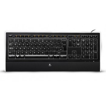 Logitech K740 teclado USB QWERTY Pan Nordic Negro 920-005692