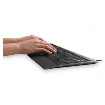 Logitech K740 teclado USB QWERTY Pan Nordic Negro 920-005692