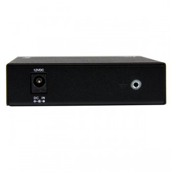 StarTech.com Conversor de Medios Ethernet 10 100 Mbps a Fibra Multi Modo Conector ST - 2km, 200 Mbit ET90110ST2