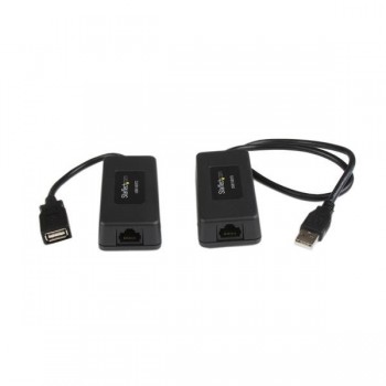 Extensor 1 puerto USB 1.1 por cable Ethernet Cat5 Cat6 UTP RJ45 40m de alcance rango USB110EXT2