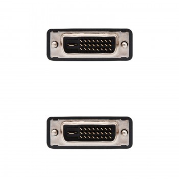 Nanocable 5m DVI DVI, DVI, DVI, Masculino, Masculino, Negro, 2560 x 1600 Pixeles 10.15.0805