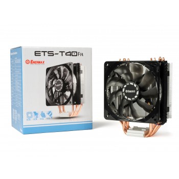 VENTILADOR DISIPADOR GAMING ENERMAX ETS-T40F-TB PARA INTEL AMD 1x12cm (reacondicionado)