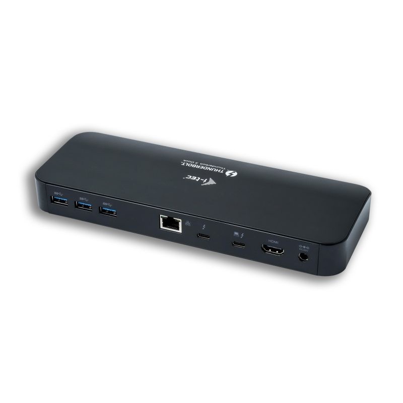 i-tec Thunderbolt 3 Dual 4K Docking Station + USB-C to DisplayPort Adapter + Power Delivery 85W, Alá TB3HDMIDOCKPLUS