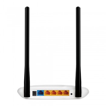 TP-LINK TL-WR841N cableado 4 puertos RJ-45 10,100 Negro, Blanco TL-WR841N