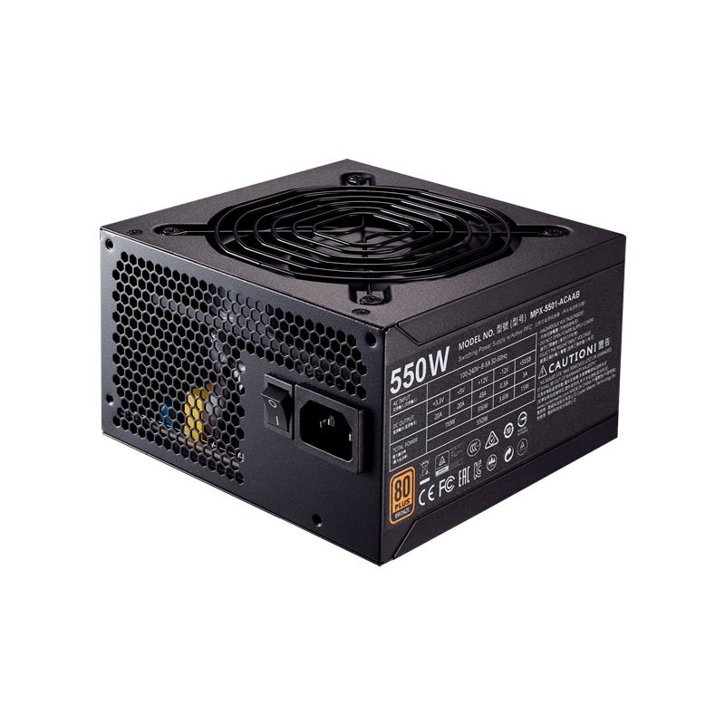 COOLER MASTER MWE Bronze 550 - 550 W - 80 PLUS Bronze MPX-5501-ACAAB-EU