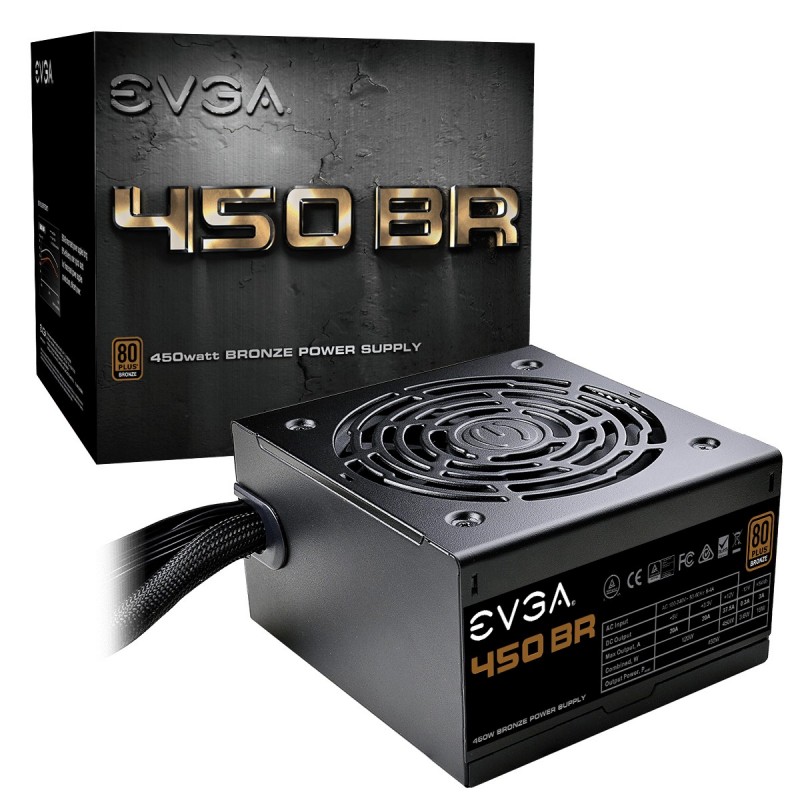 EVGA 450 BR - 450 W - 80 PLUS Bronze 100-BR-0450-K2