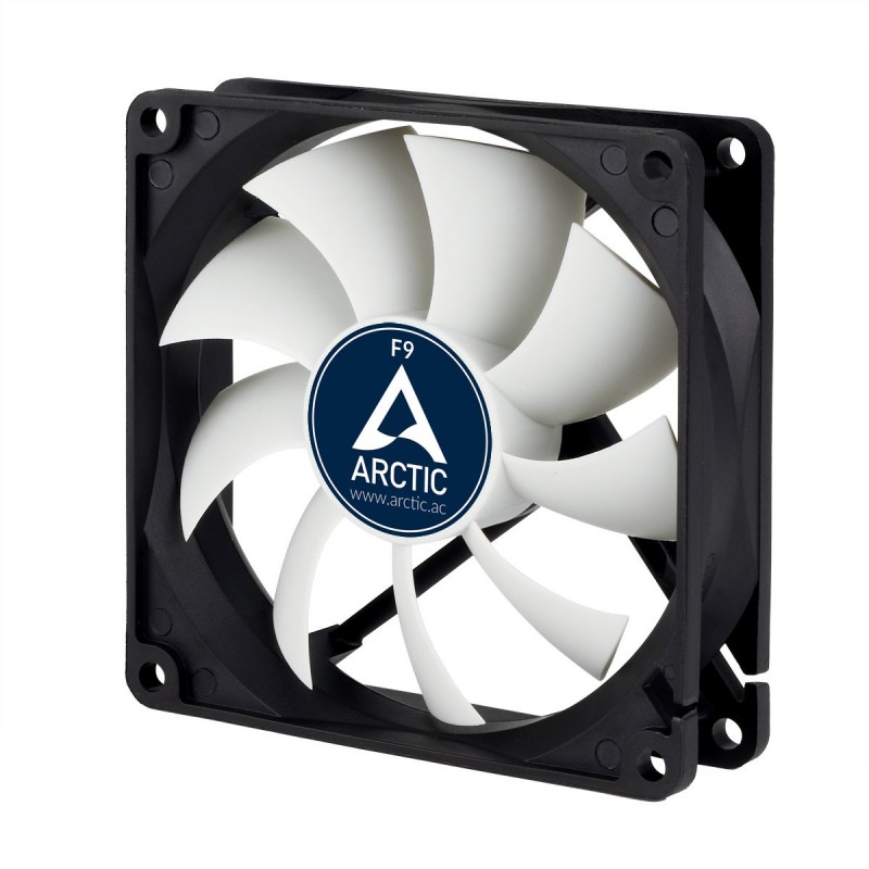 ARCTIC F9, Carcasa del ordenador, Ventilador, 9,2 cm, 800 RPM, 1800 RPM, 0,4 sonio ACFAN00070A