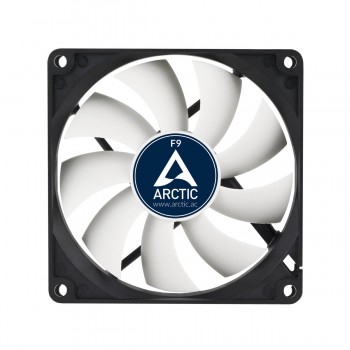 ARCTIC F9, Carcasa del ordenador, Ventilador, 9,2 cm, 800 RPM, 1800 RPM, 0,4 sonio ACFAN00070A