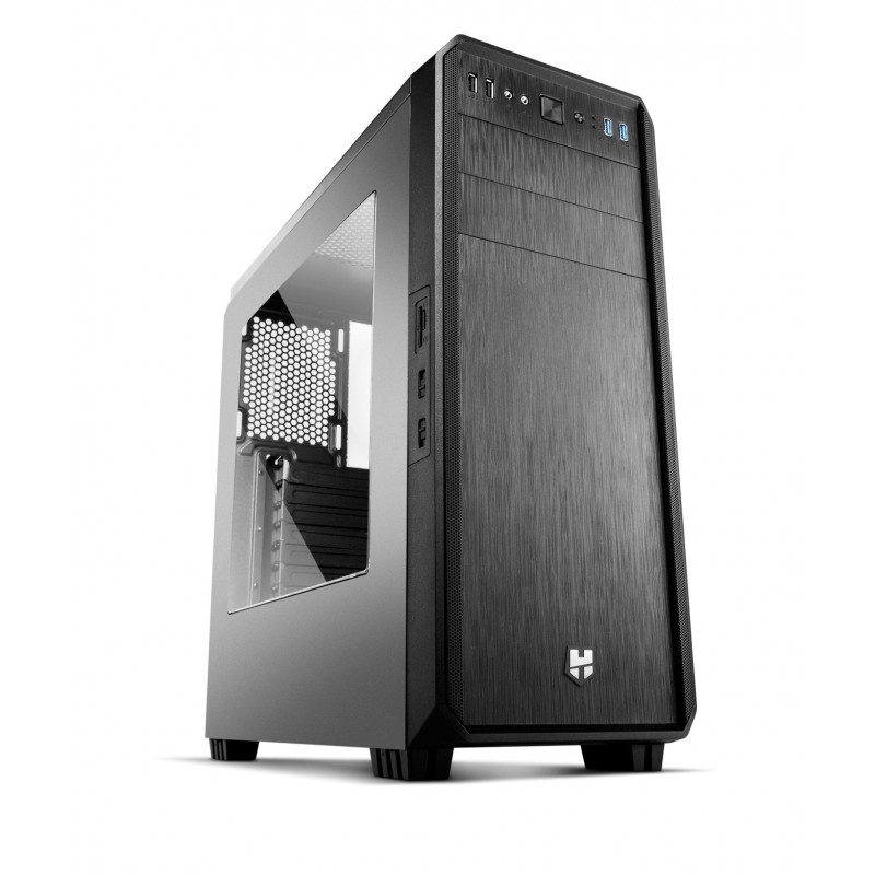 NOX NXHUMMERZS Midi-Tower Black NXHUMMERZS