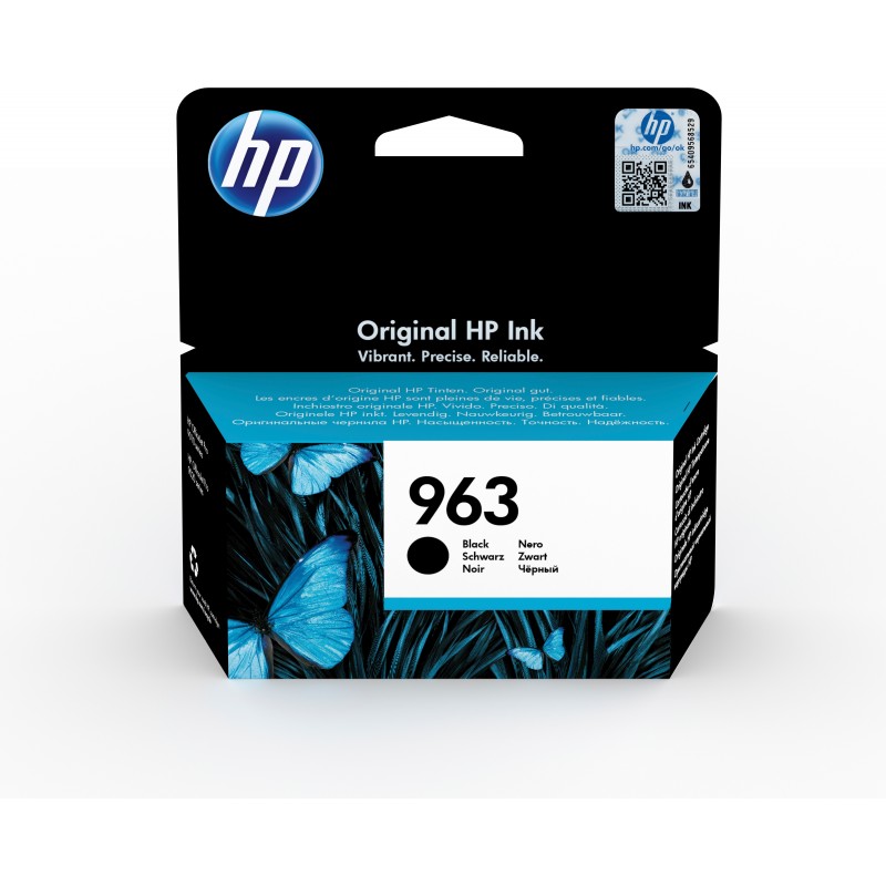HP 963 Original Negro 1 pieza(s) 3JA26AE301