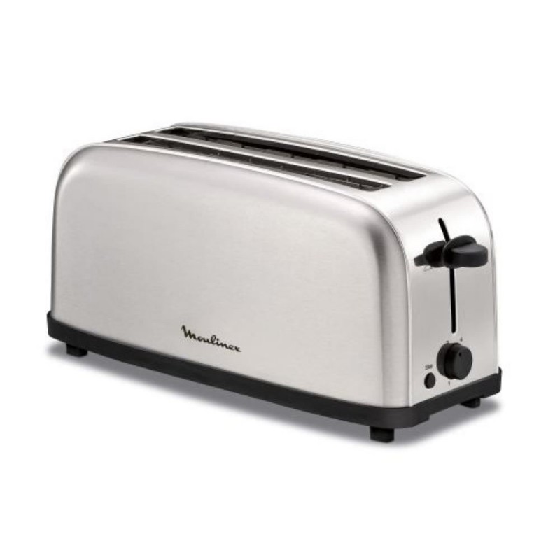 Moulinex LS330D11, 4 rebanada(s), Acero inoxidable, Acero inoxidable, -, Y, Botones, Giratorio, 1400