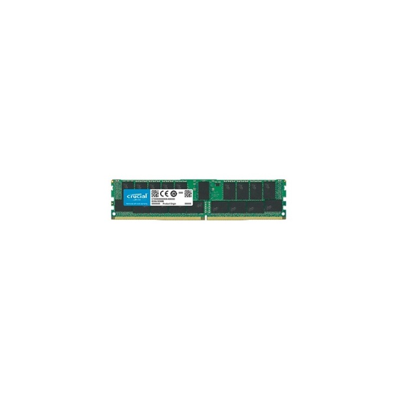 CRUCIAL 32GB DDR4-2666 RDIMM - 32 GB - DDR4 - 2666 MHz - 19 CL CT32G4RFD4266