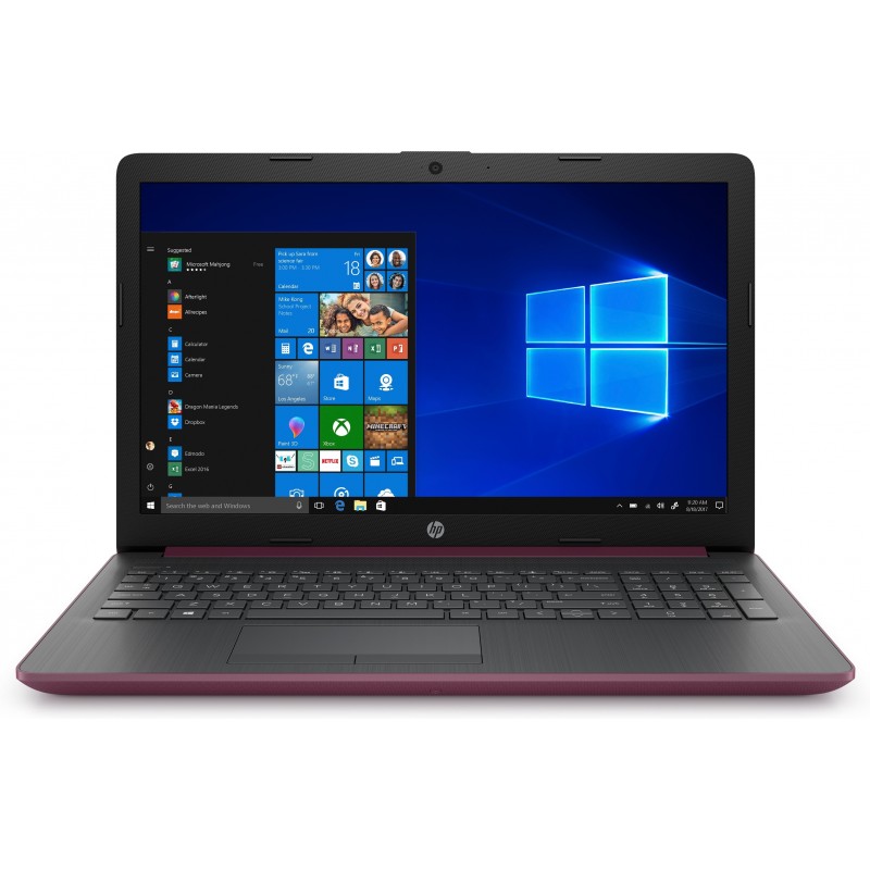 HP 15-da1059ns Negro, Burdeos, Plata 15.6" 1366 x 768 Pixeles Intel® Core™ i7 i7-8565U 6EP68EA
