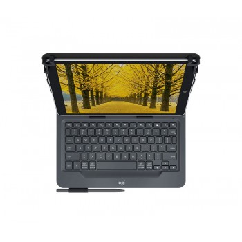 Logitech Universal Folio, Negro, Bump resistant, Resistente a rayones, Resistente al agua, CE, Unive 920-008336