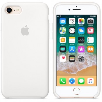 Funda iPhone 8 Silicona Blanco MQGL2ZM A