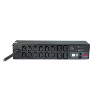 APC AP7822B unidad de distribución de energía (PDU) 2U Negro 16 salidas AC