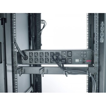 APC AP7822B unidad de distribución de energía (PDU) 2U Negro 16 salidas AC