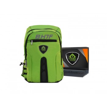 KEEP OUT GAMING BACKPACK FULL GREEN 15,6"