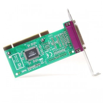 StarTech.com Adaptador Tarjeta PCI Paralelo de 1 Puerto DB25 IEEE1284 - SPP EPP ECP y BPP, PCI, Para PCI1PECP