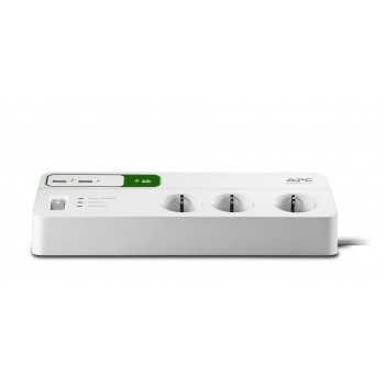 APC PM6U-GR, 1836 J, 6 salidas AC, Tipo F, 230 V, 50 Hz, 2300 W