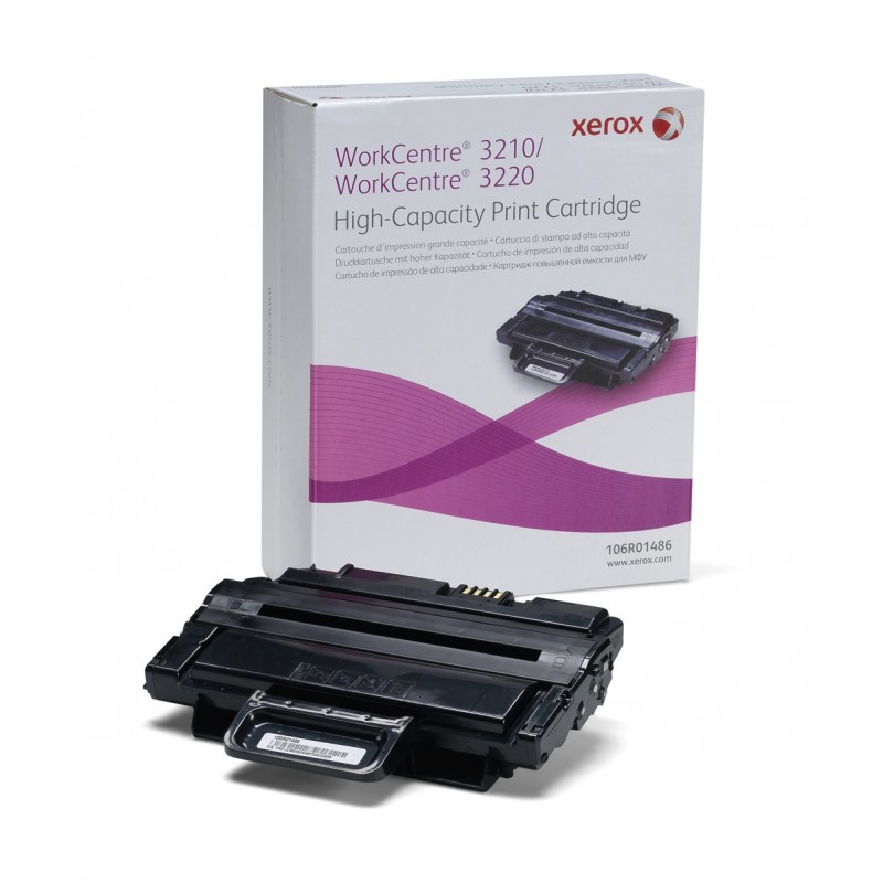 Cartuchos de tóner original Xerox para WorkCentre 3210 3220 negro alta capacidad 106R01486