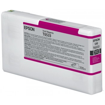 Cartucho Epson T6533 magenta vivo C13T653300