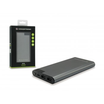 Conceptronic AVIL 02G, Gris, Aluminio, Universal,  AVIL02G