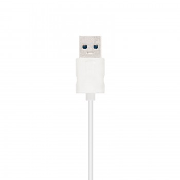 Nanocable USB 3.0 RJ-45, 0.15m, USB 3.0, RJ-45, Plata 10.03.0401